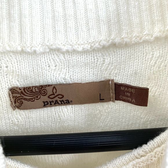 prAna Long Sleeve High Neck Pullover Sweater Large - Picture 5 of 5